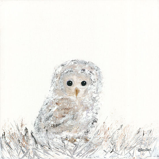 Rory Ebert REAR295 - REAR295 - Good Night Little One - 12x12 Baby Owl, Snow, Portrait from Penny Lane