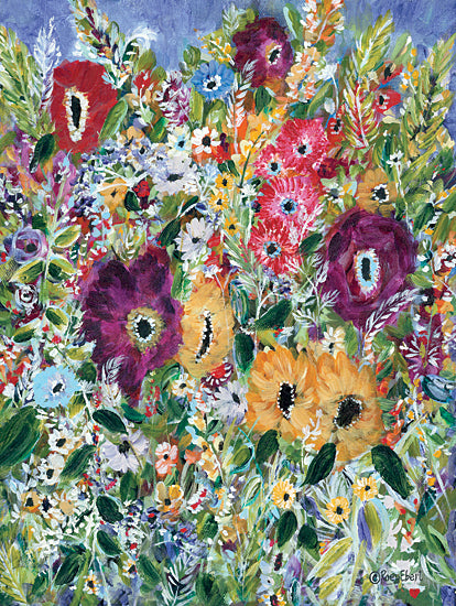 Roey Ebert REAR316 - REAR316 - Lovely - 12x16 Wildflower, Abstract, Contemporary, Botanical, Flowers from Penny Lane