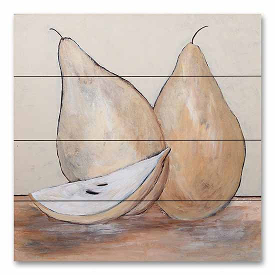 Roey Ebert REAR377PAL - REAR377PAL - Pair of Pears - 12x12 Abstract, Fruit, Pears, Still Life from Penny Lane