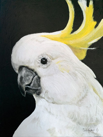 Suzi Redman RED157 - RED157 - White Cockatoo - 12x16 Cockatoo, Birds, White Cockatoo, Parrots from Penny Lane