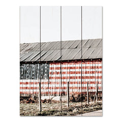 RIG100PAL - American Flag Barn - 16x12
