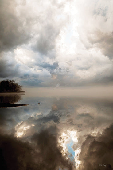 Jennifer Rigsby RIG116 - RIG116 - Heavens on Lake 1 - 12x18 Lake, Clouds, Nature, Photography, Reflection, Landscape from Penny Lane