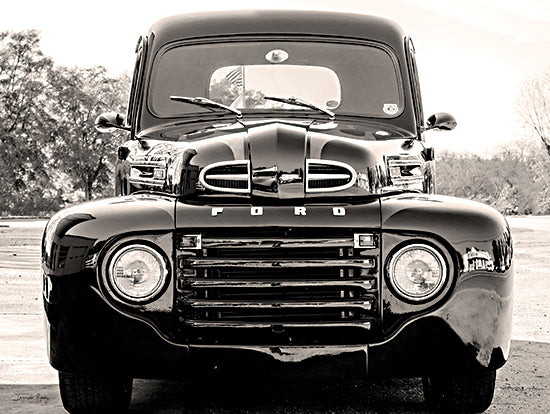 Jennifer Rigsby RIG222 - RIG222 - Retro Road Trip IV - 16x12 Photography, Car, Vintage, Ford, Black & White, Masculine, Retro from Penny Lane