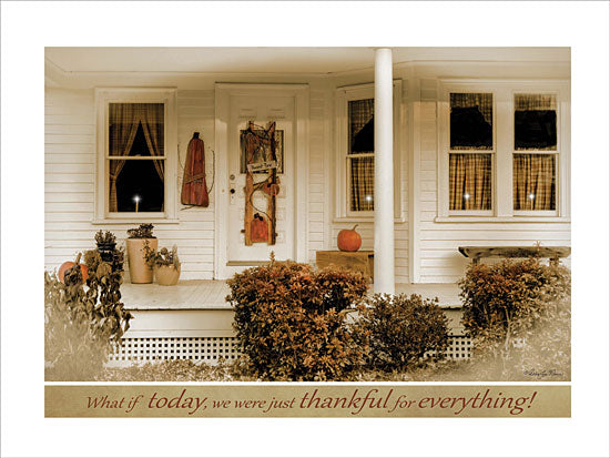 Robin-Lee Vieira RLV301 - Thankful for Everything - Front Porch, Pumpkins, Thankful, Autumn from Penny Lane Publishing