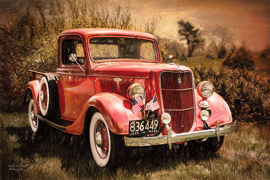 Robin-Lee Vieira RLV345 - Little Red Truck - Truck, Antiques from Penny Lane Publishing