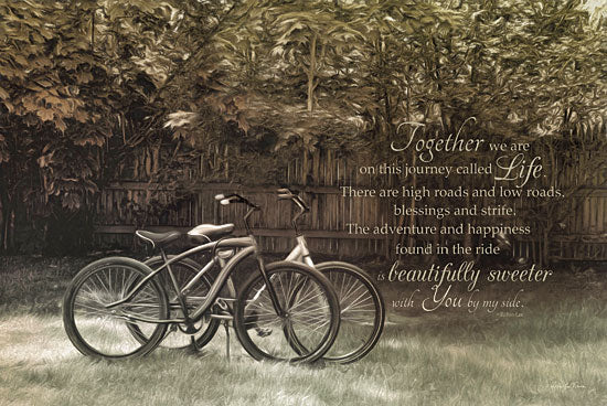 Robin-Lee Vieira RLV403 - Journey Together - Bicycle, Together, Inspirational from Penny Lane Publishing