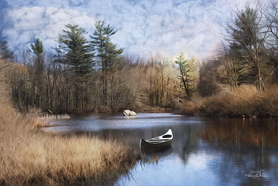 Robin-Lee Vieira RLV438 - Riverside - Canoe, Lake, Trees, Nature from Penny Lane Publishing