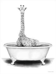 RN154 - Giraffe in Tub - 12x16