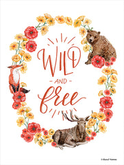 RN175 - Wild and Free Wreath    - 12x16