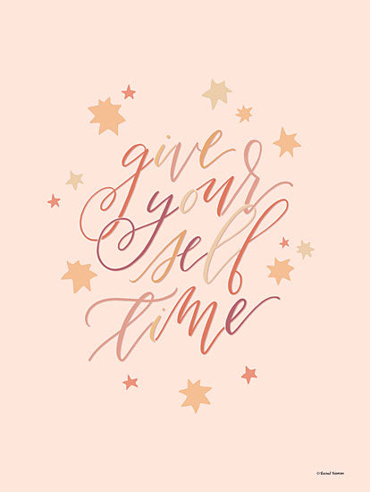 Rachel Nieman RN245 - RN245 - Give Yourself Time - 12x16 Give Yourself Time, Motivational, Signs, Stars from Penny Lane