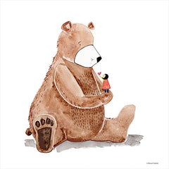 RN267 - Bear and Heart - 12x12