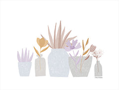 RN374 - Flower Vases in a Row - 16x12