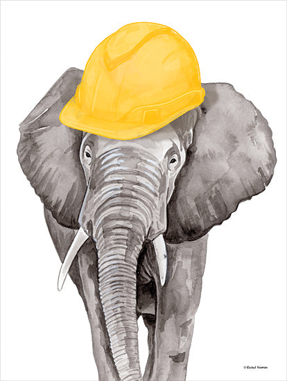 Rachel Nieman Licensing RN421LIC - RN421LIC - Construction Elephant - 0  from Penny Lane