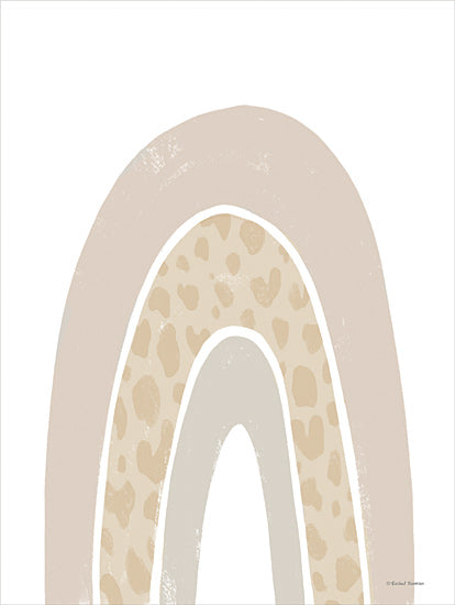 Rachel Nieman RN431 - RN431 - Giraffe Print Rainbow - 12x16 Rainbow, Giraffe Print, Abstract from Penny Lane