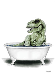 RN542 - Dino Bath III  - 12x16