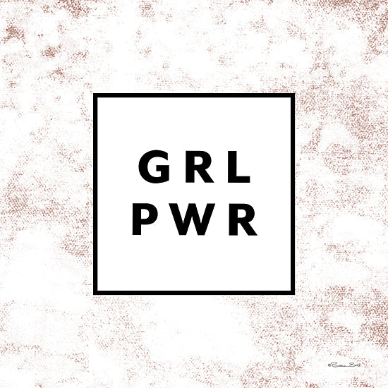 Susan Ball SB1027 - SB1027 - GRL PWR - 12x12 Girl Power, Tween, Typography, Signs from Penny Lane