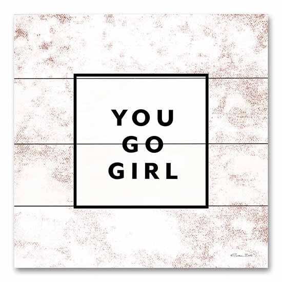 Susan Ball SB1029PAL - SB1029PAL - You Go Girl - 12x12 You Go Girl, Empowering, Tween, Typography, Signs from Penny Lane