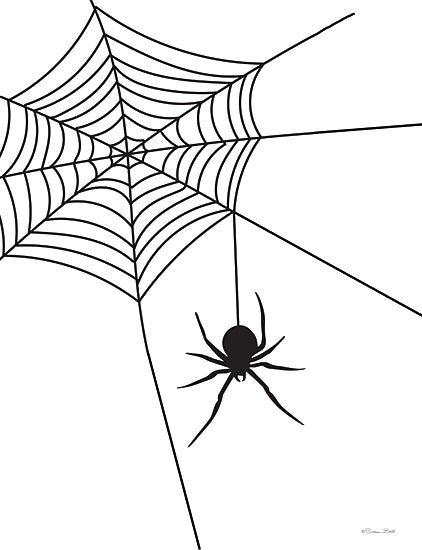 Susan Ball SB1051 - SB1051 - Creepy Spider - 12x16 Spider, Spider's Web, Halloween, Decorations from Penny Lane