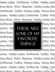 SB1200 - My Favorite Things - 12x16
