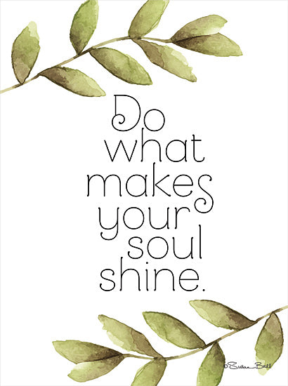 Susan Ball SB732 - SB732 - Greenery Soul Shine - 12x16 Signs, Typography, Greenery, Soul Shine from Penny Lane