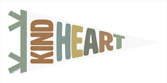 Susan Ball SB881 - SB881 - Kind Heart Pennant       - 18x9 Kind Heart, Pennant, Tween, Motivational from Penny Lane