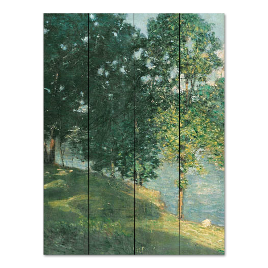 Stellar Design Studio SDS1096PAL - SDS1096PAL - Afternoon Reflection - 16x12 Abstract, Landscape, Creek, Trees, Countryside from Penny Lane