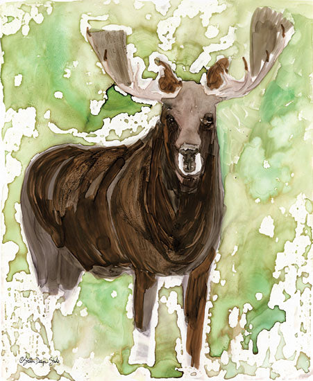 Stellar Design Studio SDS175 - SDS175 - Pacific Coast Wildlife 3 - 12x16 Moose, Portrait, Wildlife, Abstract from Penny Lane