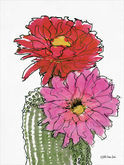 Stellar Design Studio SDS215 - SDS215 - Cactus Flower 1   - 12x16 Cactus, Flower from Penny Lane