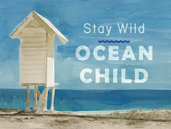 Stellar Design Studio SDS312 - SDS312 - Ocean Child - 16x12 Signs, Typography, Ocean, Beach, Coastal from Penny Lane