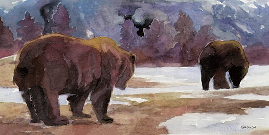 Stellar Design Studio SDS325 - SDS325 - Montana Bears - 18x9 Montana, Bears, Landscape, Trees,  from Penny Lane