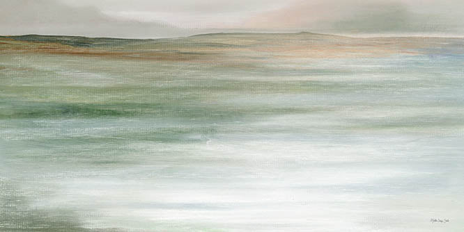 Stellar Design Studio SDS706 - SDS706 - Peaceful Waters - 18x9 Abstract, Landscape, Green, Brown from Penny Lane
