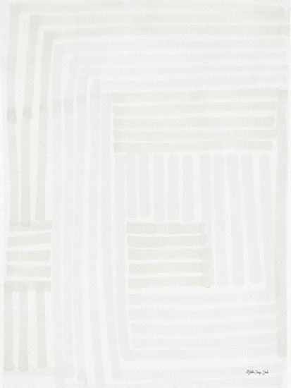 Stellar Design Studio SDS747 - SDS747 - Transparent Lines 4 - 12x18 Lines, Abstract, Gray, White from Penny Lane