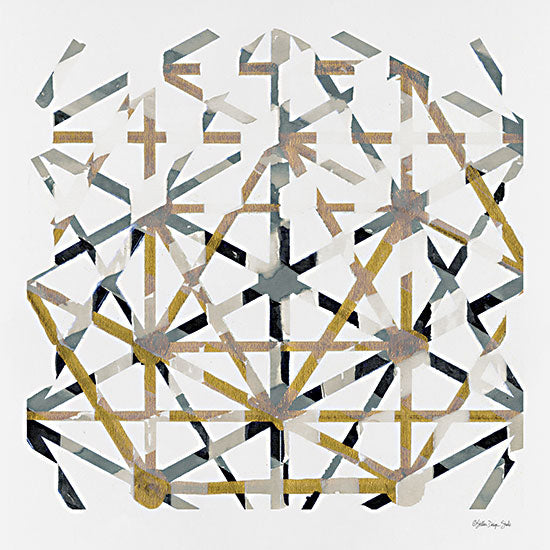 Stellar Design Studio SDS763 - SDS763 - Mosaic 4    - 12x12 Abstract, Lines, Contemporary from Penny Lane