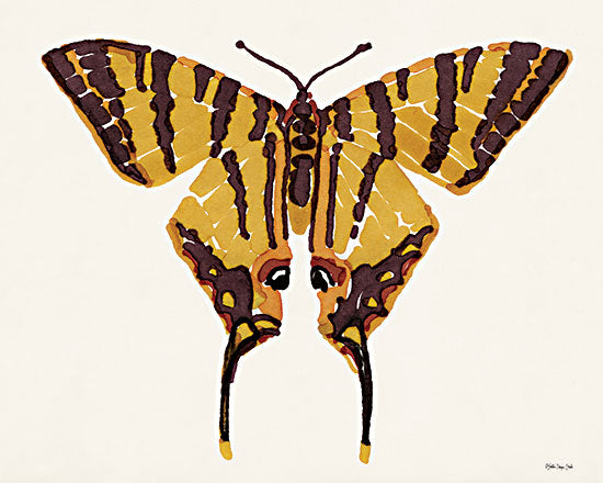 Stellar Design Studio SDS785 - SDS785 - Papillon 2 - 16x12 Papillon, Gold, Black, Insects, Butterfly, French from Penny Lane