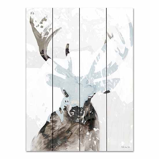 Stellar Design Studio SDS806PAL - SDS806PAL - Elk Impression 2 - 12x16 Abstract, Elk, Winter, Wildlife, Portrait from Penny Lane