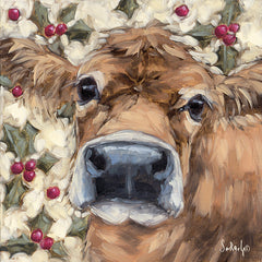 SGD236 - Festive Cow - 12x12