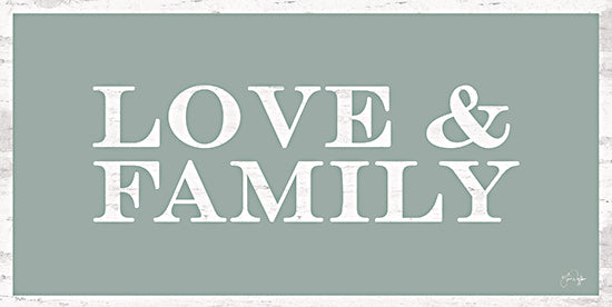 Yass Naffas Designs YND120 - YND120 - Love and Family - 18x9 Love & Family, Love, Family, Signs, Typography from Penny Lane