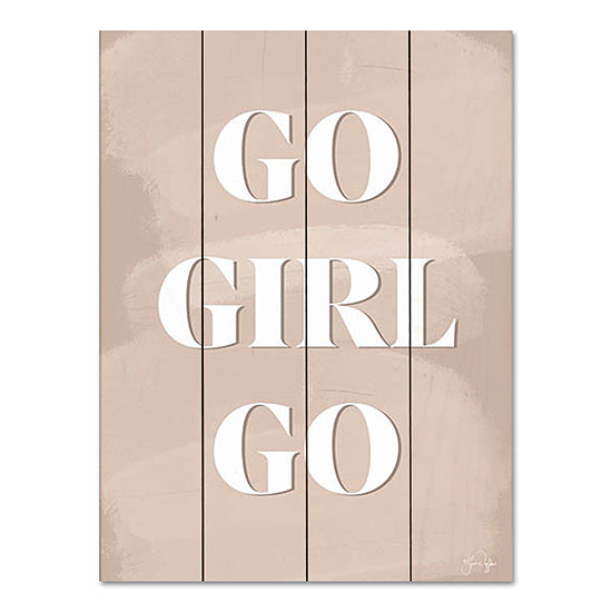 Yass Naffas Designs YND151PAL - YND151PAL - Go Girl Go - 12x16 Go Girl Go, Motivational, Girl Power, Tween, Typography, Signs from Penny Lane