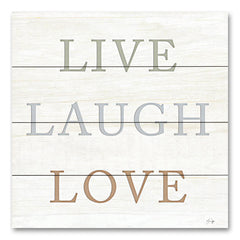 YND235PAL - Live, Laugh, Love - 12x12
