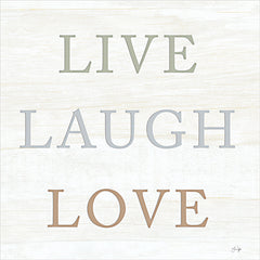 YND235 - Live, Laugh, Love - 12x12