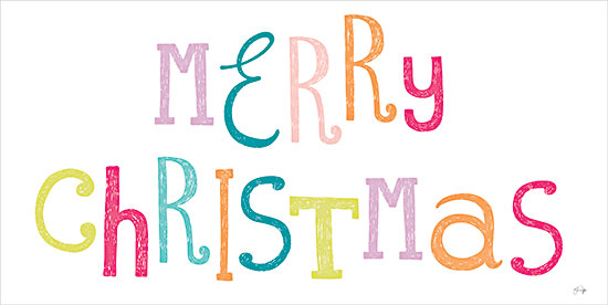 Yass Naffas Designs YND288 - YND288 - Energetic Christmas - 18x9 Christmas, Holidays, Merry Christmas, Typography, Signs, Textual Art, Rainbow Colors from Penny Lane