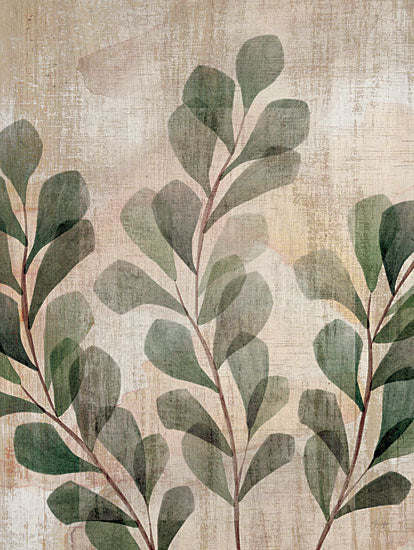 Yass Naffas Designs YND319 - YND319 - Chic Blends - 12x16 Greenery, Leaves, Botanical, Tea Stain Background from Penny Lane