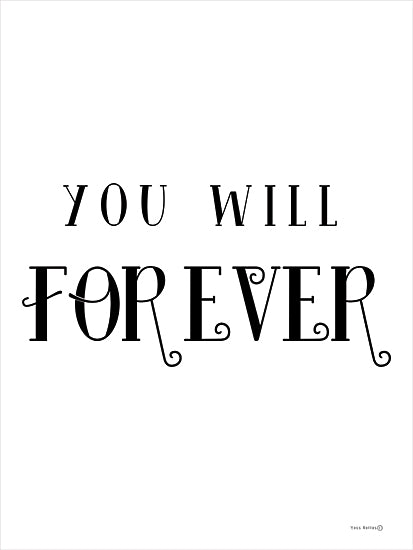 Yass Naffas Designs YND426 - YND426 - Always And Forever Set I - 12x16 Wedding, Inspirational, You Will Forever, Typography, Signs, Textual Art, Black & White, Diptych from Penny Lane