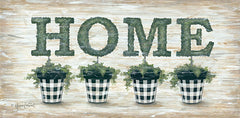 ALP1812 - Gingham Topiaries Home - 18x9