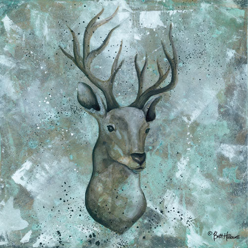 Britt Hallowell BHAR454 - Simplicity Deer - Deer, Silhouette from Penny Lane Publishing