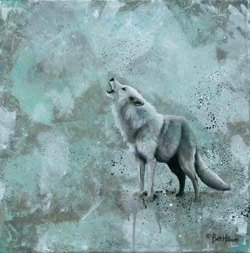 Britt Hallowell BHAR456 - Simplicity Wolf - Wolf from Penny Lane Publishing