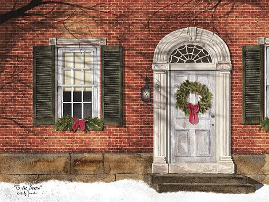 Billy Jacobs BJ220 - Tis the Season - Holiday, Front Door, Wreath, House from Penny Lane Publishing