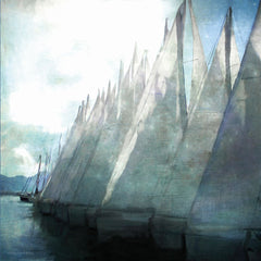 BLUE101 - Sailboat Marina I - 12x12