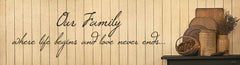 BOY296 - Our Family - 30x8