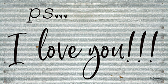 Susie Boyer BOY401 - PS…  I Love You - 24x12 I Love You, Love, Galvanized Metal from Penny Lane